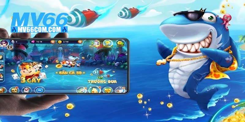 Bắn Cá MV66 – Game Giải Trí Đỉnh Cao, Dễ Chơi Dễ Trúng Thưởng 3 Game bắn cá MV66 đổi thưởng trực tuyến